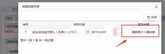 （被加入國(guó)家局個(gè)人黑名單）